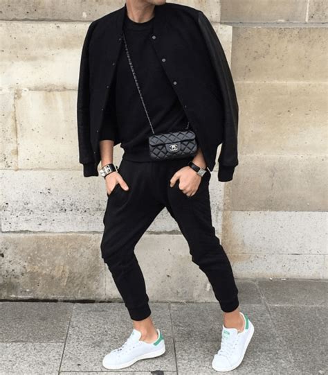 boys wear chanel bag
